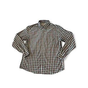 Eddie Bauer Men's Light Weight Vented Long Sleeve Bottun Down Outdoor M